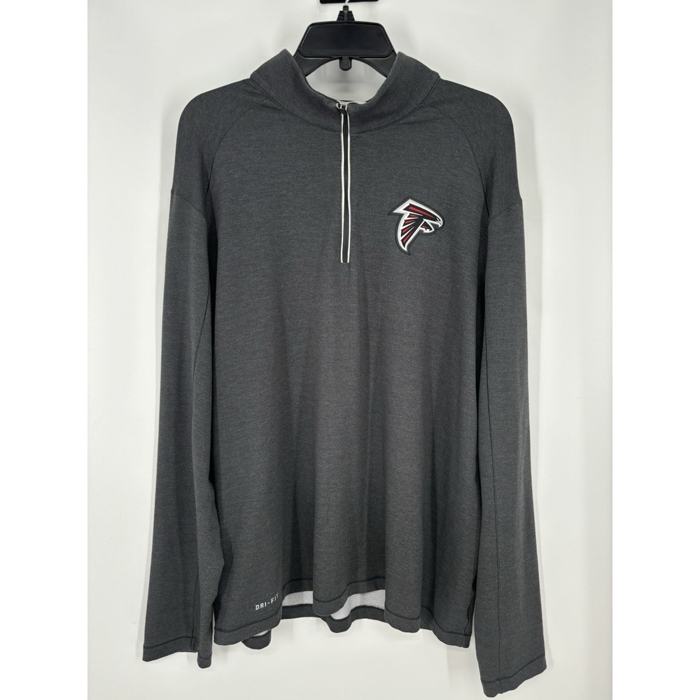 Nike Gray Quarter-Zip Hoodie